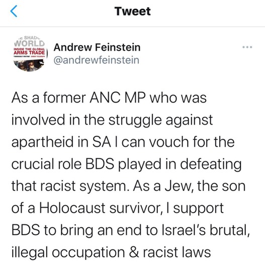 Andrew Feinstein BDS