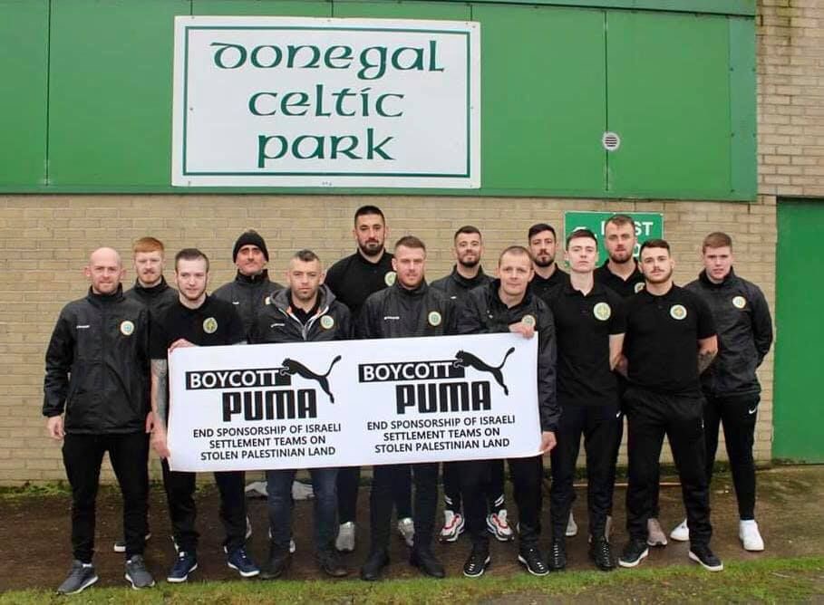 Donegal Celtic Park Boycott Puma