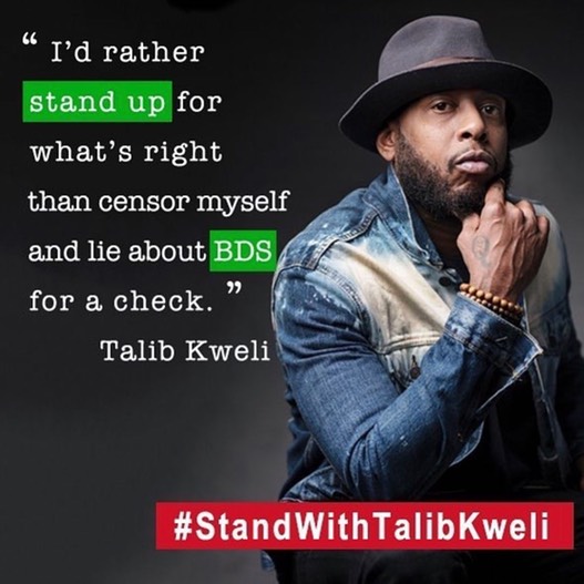 Talib Kweli BDS