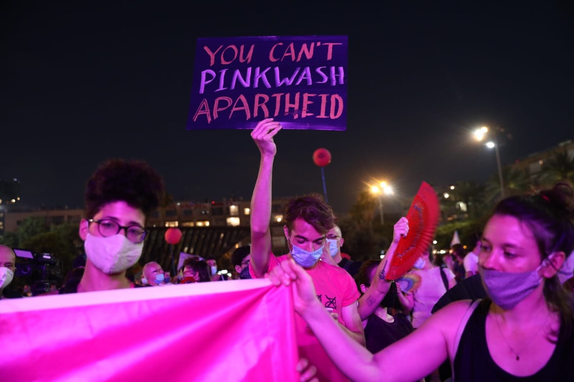 You Can't Pinkwash Apartheid  - Tel Aviv