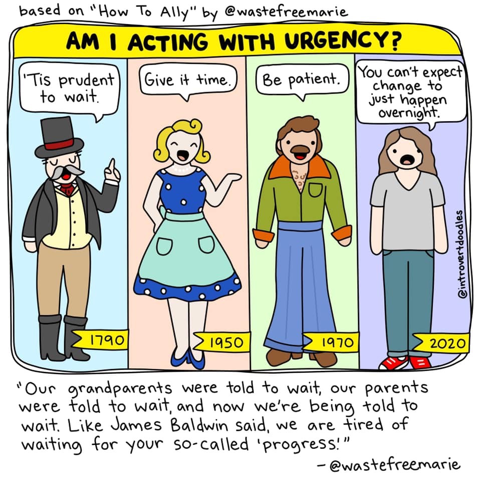 am I acting with urgency