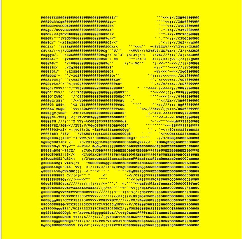 CD cover yellow