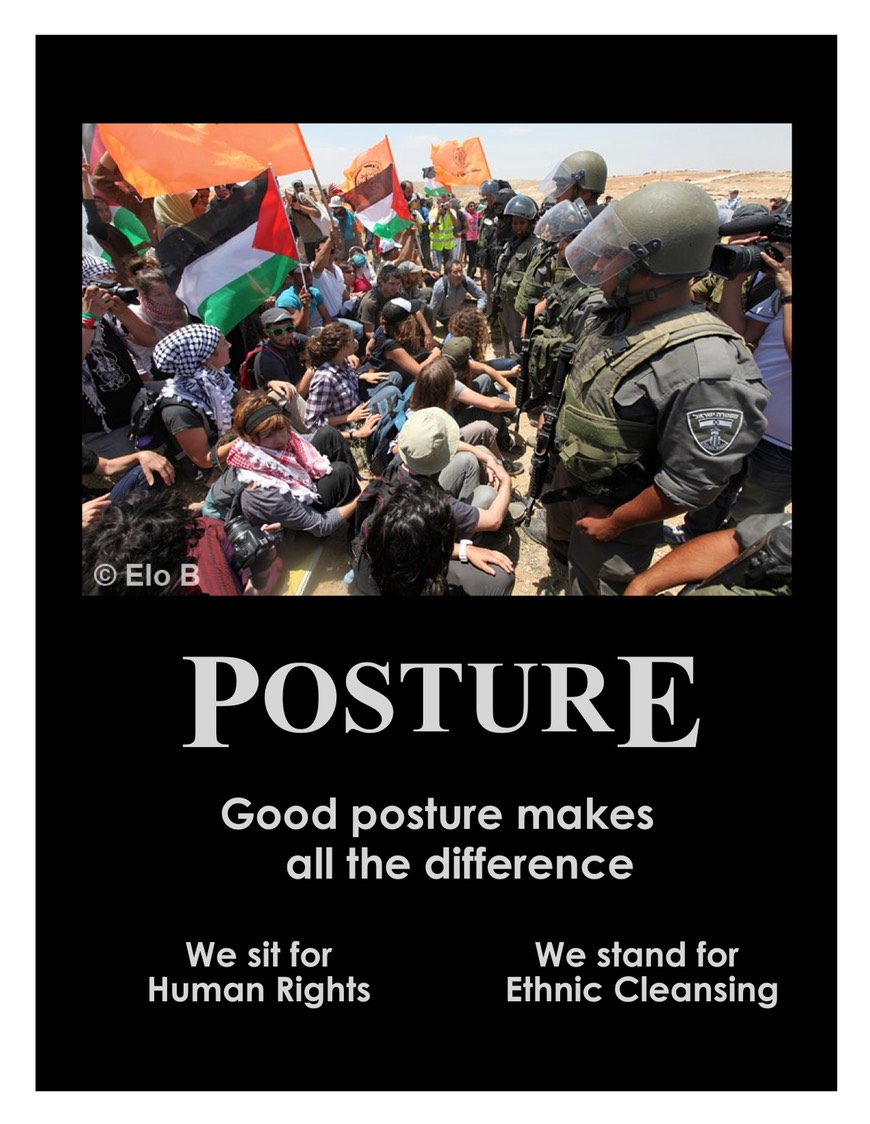 Good Posture Poster