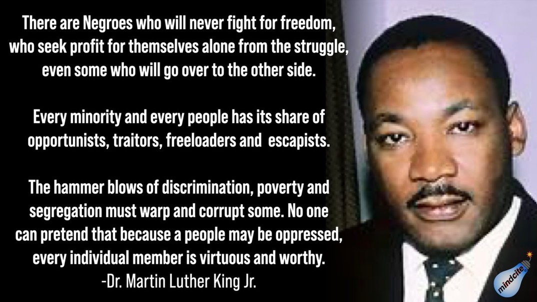 MLK on collaborators